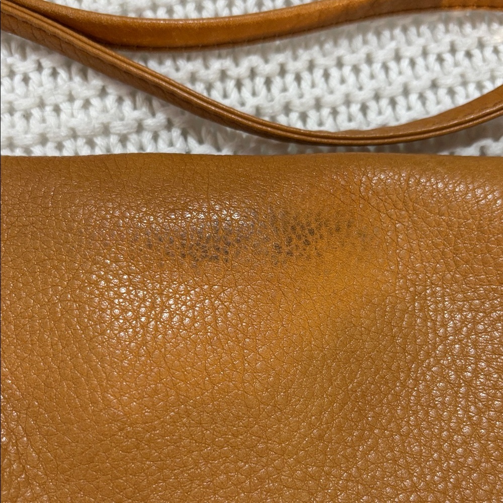 HOBO Brown Leather Fringe Crossbody Bag - Picture 2 of 13